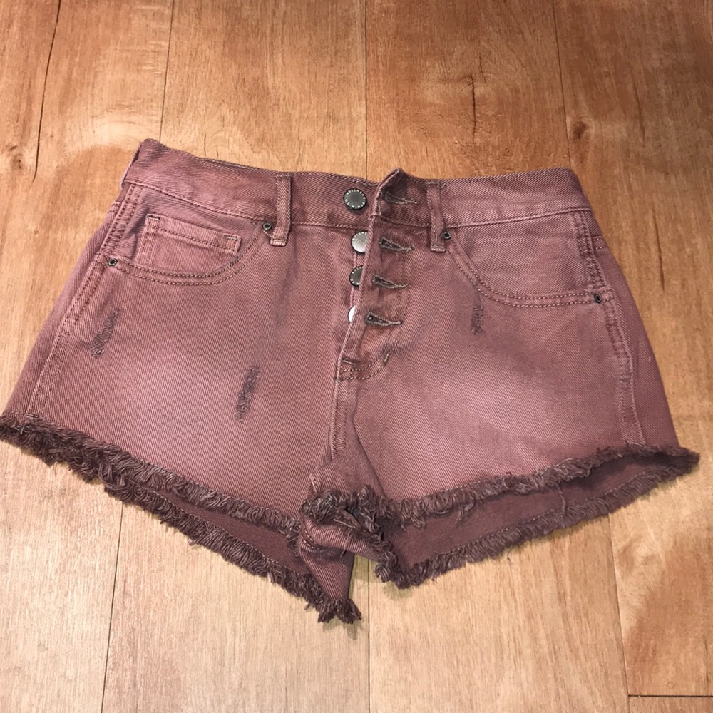 Bullhead Denim Light-Brownish Shorts